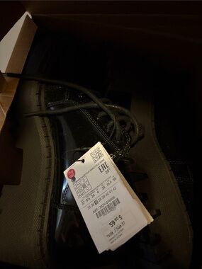 NWT Zara platform loafer shoes 37